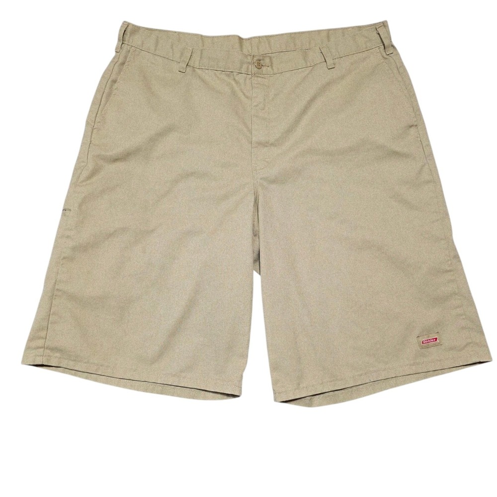 Dickies‎ Loose Fit Work Shorts Mens 42 Khaki Tan Workwear Twill W841971